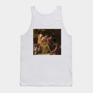 Diana and her Companions by Jan Vermeer Tank Top